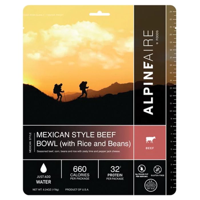 Load image into Gallery viewer, ALPINE AIRE MEXICAN STYLE BEEF BOWL
