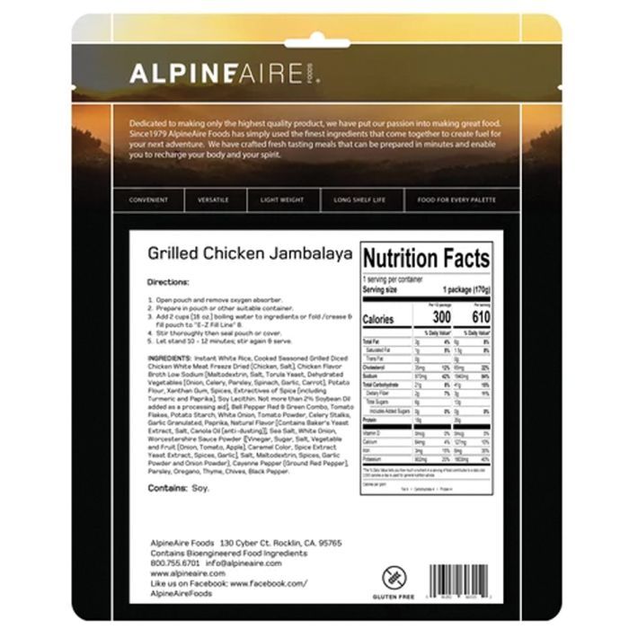 Load image into Gallery viewer, ALPINE AIRE CREOLE GRILLED CHICKEN GUMBO
