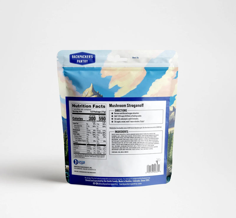 Load image into Gallery viewer, BACKPACKER PANTRY MUSHROOM STROGANOFF
