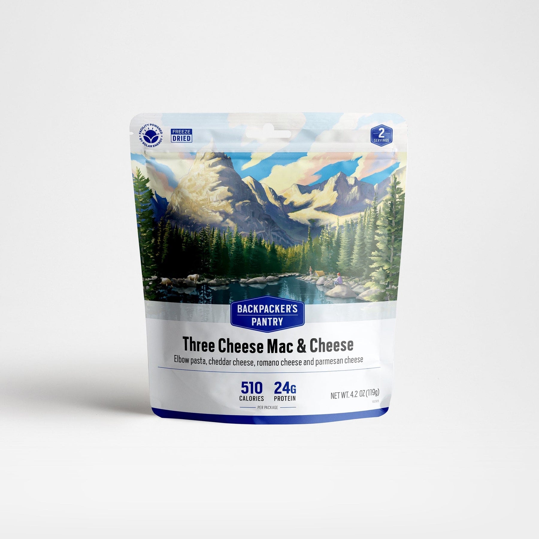 BACKPACKER PANTRY THREE CHEESE MAC & CHEESE – Nitro-Pak Preparedness Center