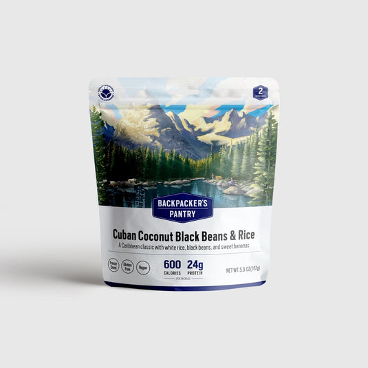 BACKPACKER PANTRY CUBAN COCONUT RICE/BLACK BEAN