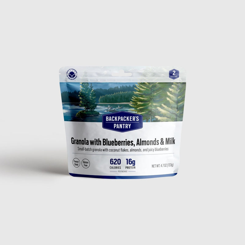 Load image into Gallery viewer, BACKPACKER PANTRY GRANOLA W/BLUEBRRIES &amp; MILK
