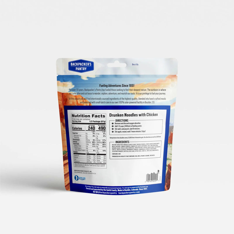 Load image into Gallery viewer, BACKPACKERS PANTRY DRUNKEN NOODLES W/ CHICKEN
