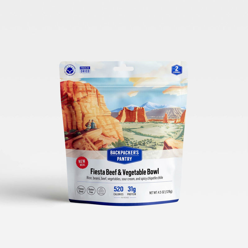 Load image into Gallery viewer, BACKPACKERS PANTRY FIESTA BEEF AND VEGETABLE BOWL
