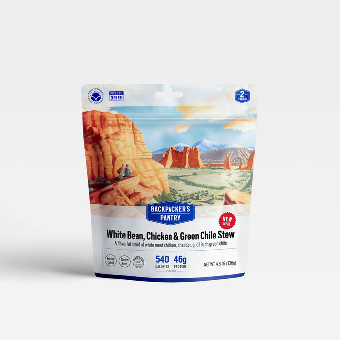 BACKPACKERS PANTRY WHITE BEAN CHICKEN & GREEN CHILE