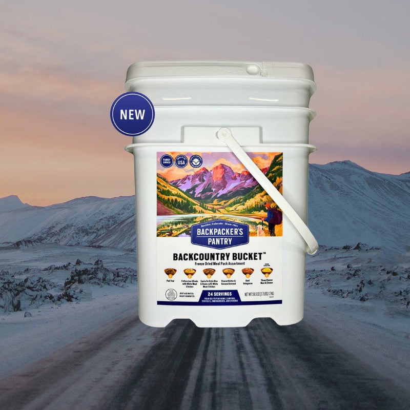Load image into Gallery viewer, BACKPACKER PANTRY BACKCOUNTRY MEAL BUCKET
