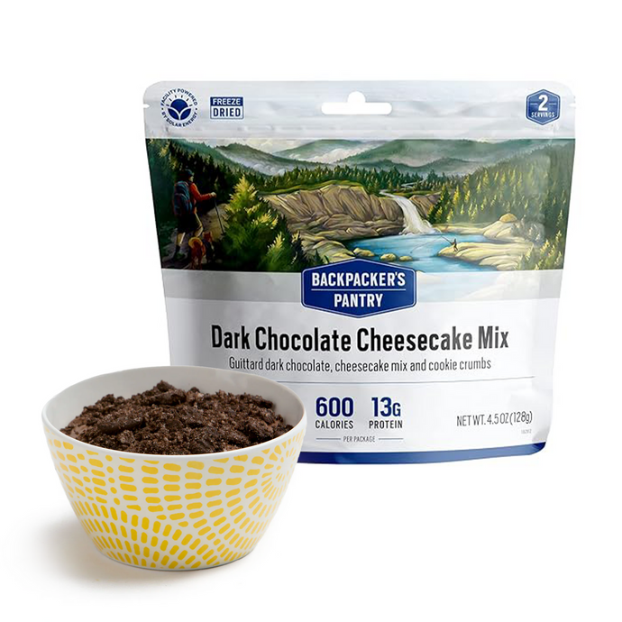 BACKPACKER PANTRY DARK CHOCOLATE CHEESECAKE