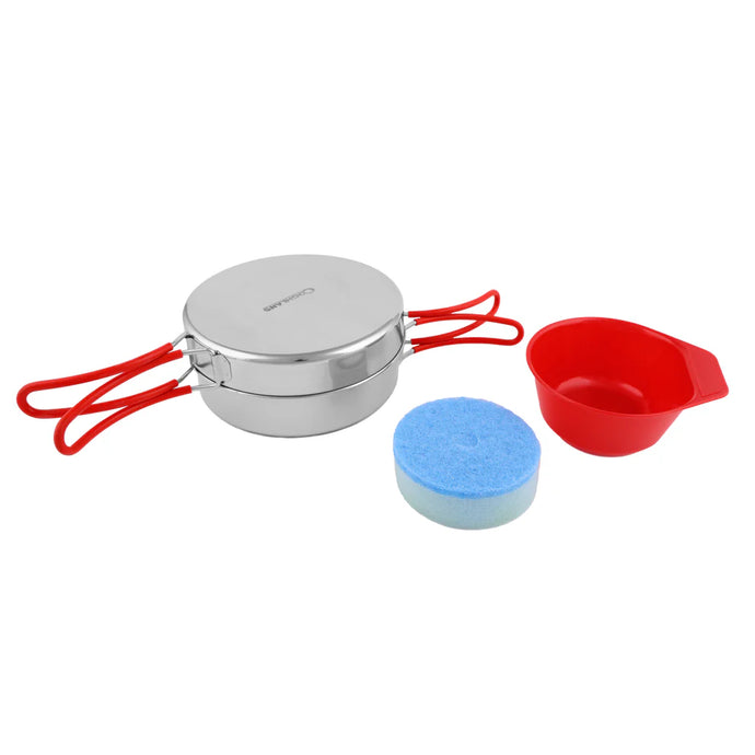 COGHLANS STAINLESS STEEL MESS KIT