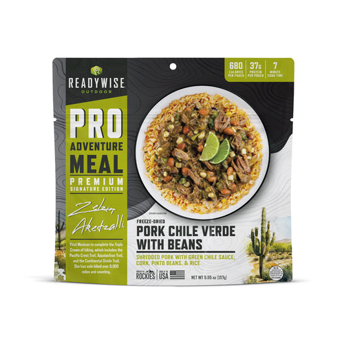 READY WISE PRO MEAL PORK CHILE VERDE