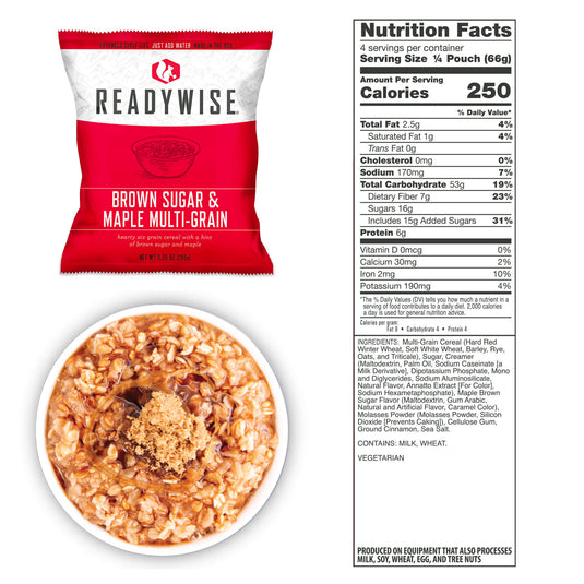 READY WISE 72 HR FOOD EMERGENCY KIT