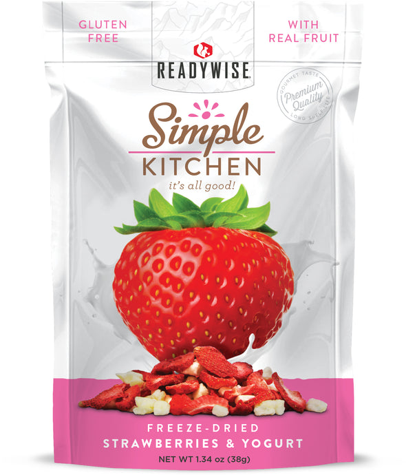 READY WISE SIMPLE KITCHEN STRAWBERRY YOGURT